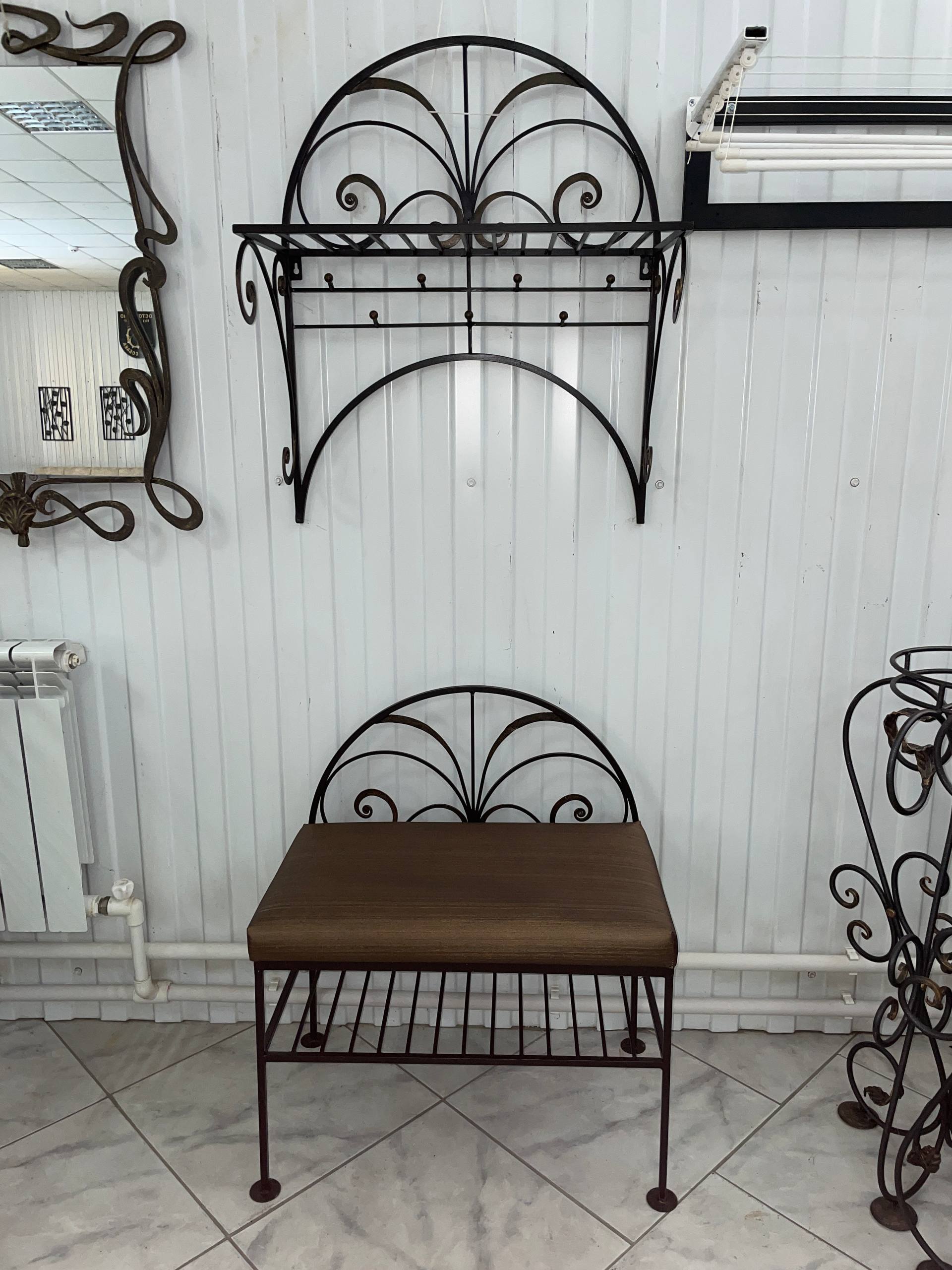 Набор для прихожей кованый