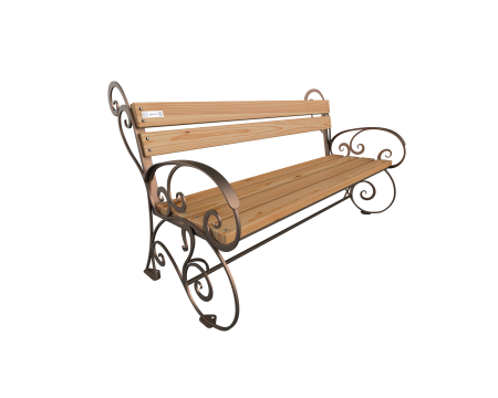 Скамейка кованная «Модерн».543