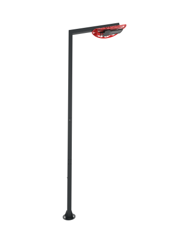 Фонарь с урной и стендом.778