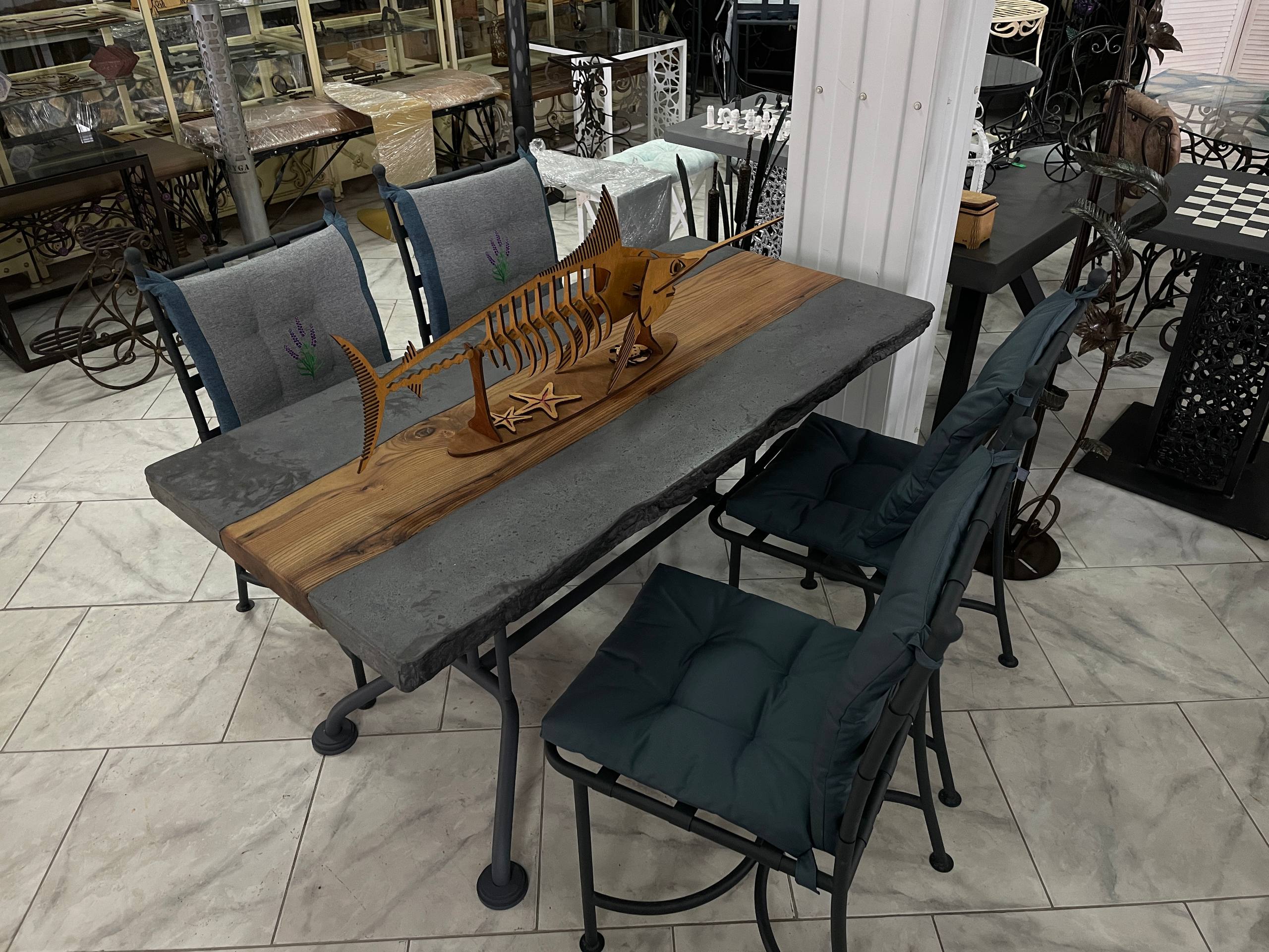 Стол "Фортуна" и стулья "Прованс"