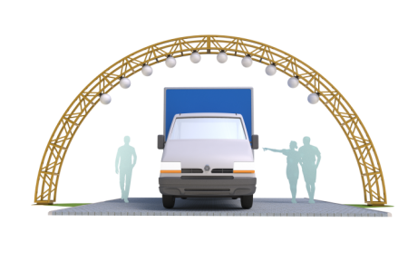 Декоративная арка "Орион"