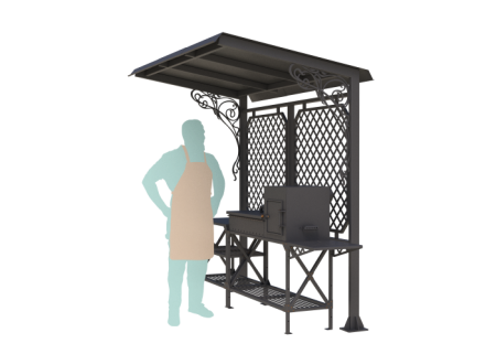 Навес для мангала "Перун"