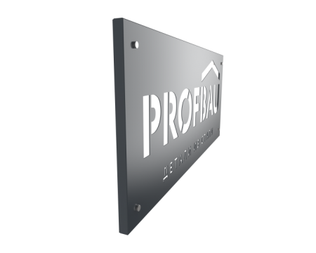 Вывеска "PROFBAU"