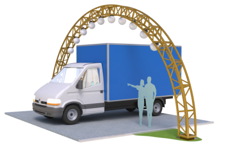 Декоративная арка "Орион"