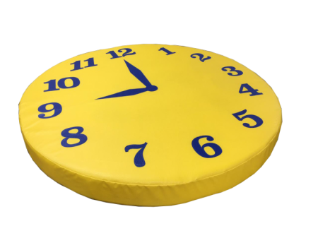 Мат детский гимнастический "Часы"