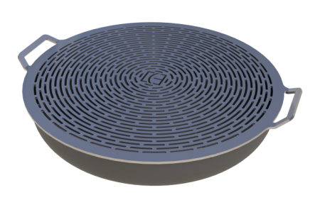 Гриль решётка "Сибирь D600" 