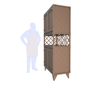 Шкаф индивидуальный 2000х700х460