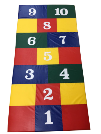 Мат детский игровой "Классики" (от 1 до 10)