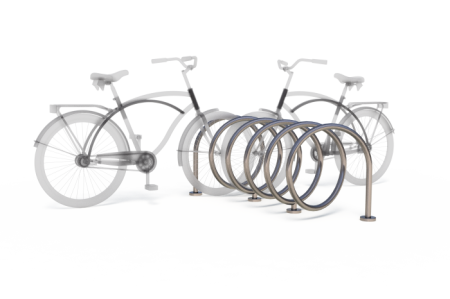 Велопарковка "Спираль"