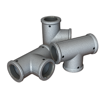 Переходник Тройник D-25