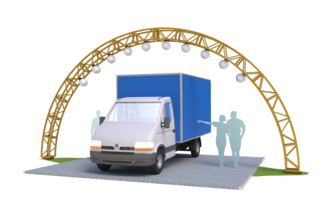 Декоративная арка "Орион"