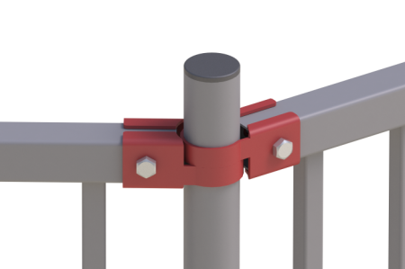 Комплект универсального пешеходного ограждения