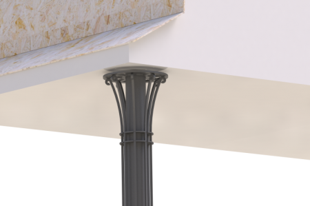 Козырек входной группы монастыря