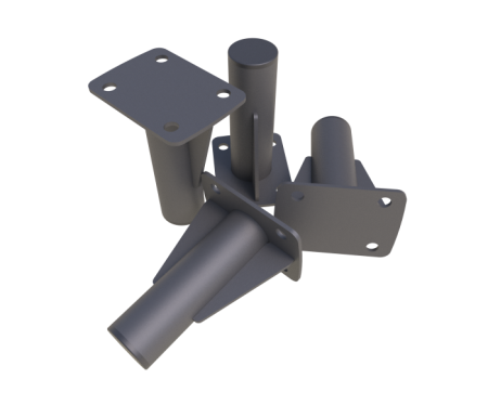 Комплект ножек для столов с очагами "Фан" 