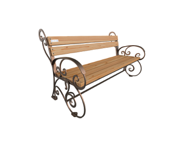 Скамейка кованная «Модерн».543