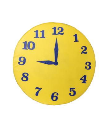 Мат детский гимнастический "Часы"