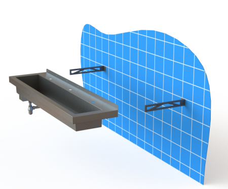 Раковина коллективная "Идея"