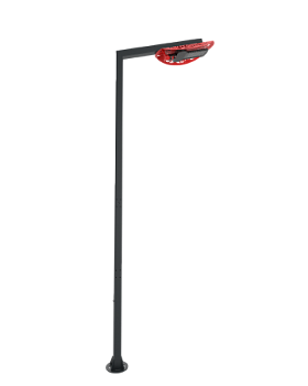 Фонарь с урной и стендом.778