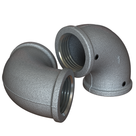 Переходник Угол D-25/90°