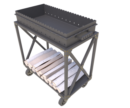 Дровница малая "Оптима"