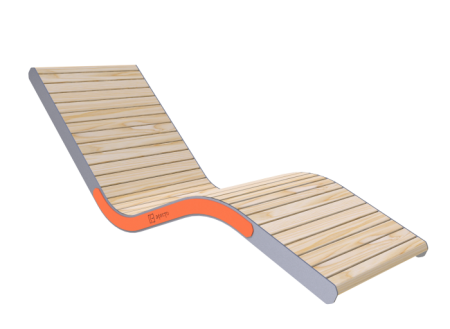 Шезлонг "Солнечный город"