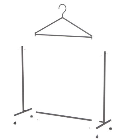 Вешало напольное "Лапландия"